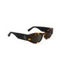 Calvin Klein Brown Acetate Women Sunglass