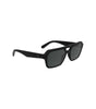 Lunettes de soleil Calvin Klein noires en tissu biosourcé