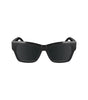 Lunettes de soleil Calvin Klein noires en tissu biosourcé