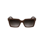 Lunettes de soleil Calvin Klein rouges en tissu biosourcé