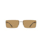 Calvin Klein Beige Metal Women Sunglasses