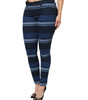 Dolce & Gabbana Blue Striped Cotton Stretch Denim Jeans