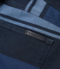 Dolce & Gabbana Blue Striped Cotton Stretch Denim Jeans