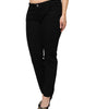 Dolce &amp; Gabbana Black Cotton Low Waist Skinny Denim Jeans