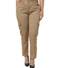 Dolce & Gabbana Brown Cotton Cargo Tapered Pants