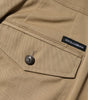 Dolce & Gabbana Brown Cotton Cargo Tapered Pants