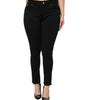 Dolce & Gabbana Black Cotton Mid Waist Denim Jeans