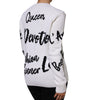 Dolce &amp; Gabbana White Wool Knit Crew Neck Pullover Sweater