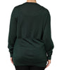 Dolce &amp; Gabbana Dark Green Cashmere Silk Cardigan Sweater