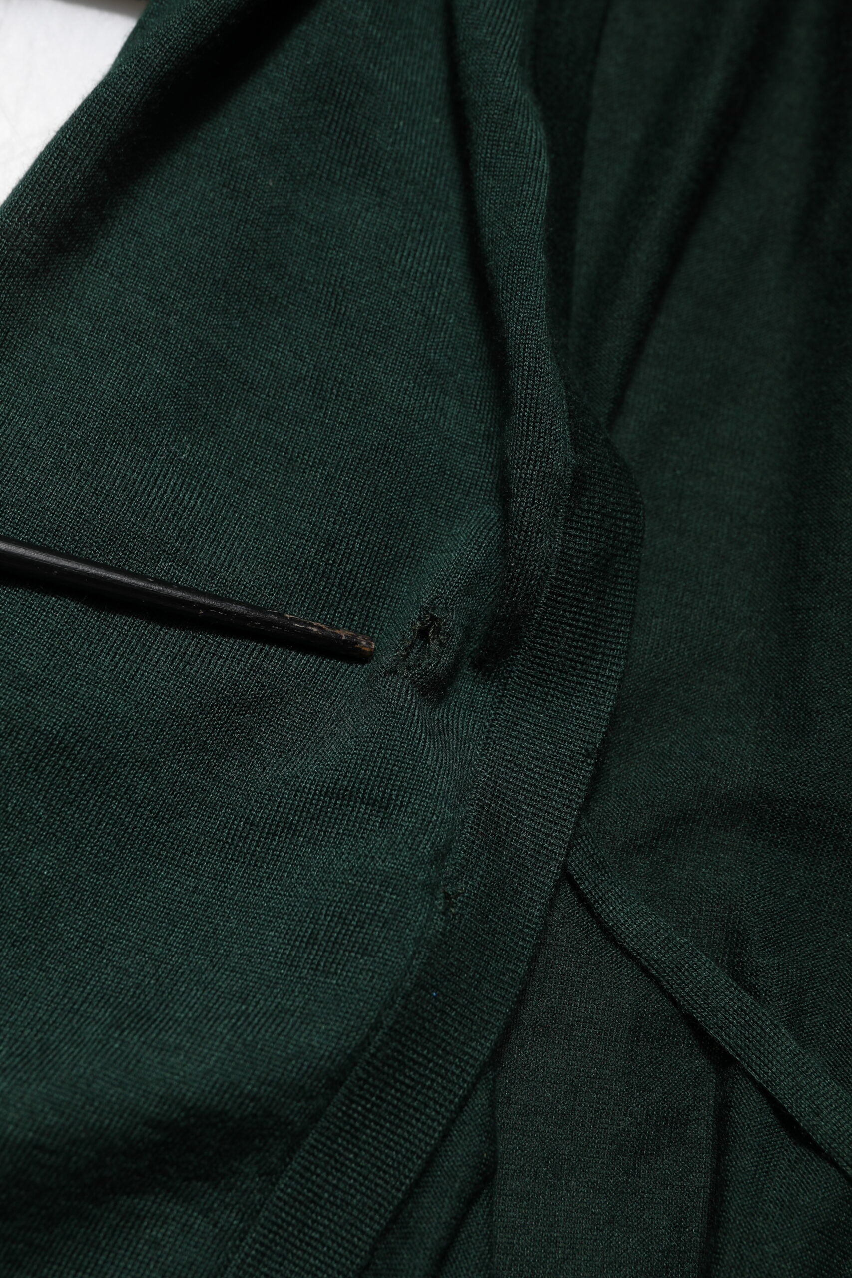 Dolce &amp; Gabbana Dark Green Cashmere Silk Cardigan Sweater