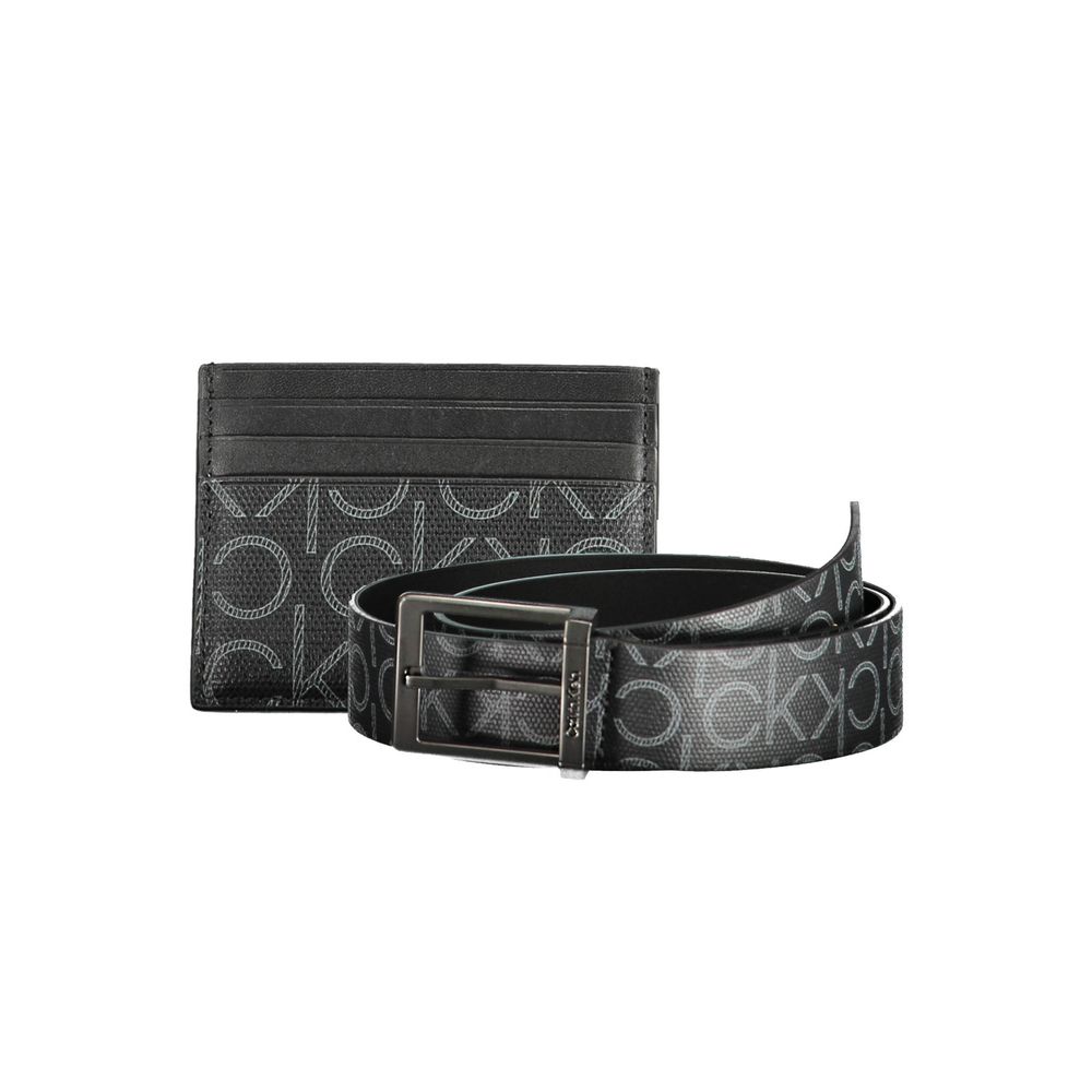 Portefeuille Calvin Klein en polyéthylène noir pour homme