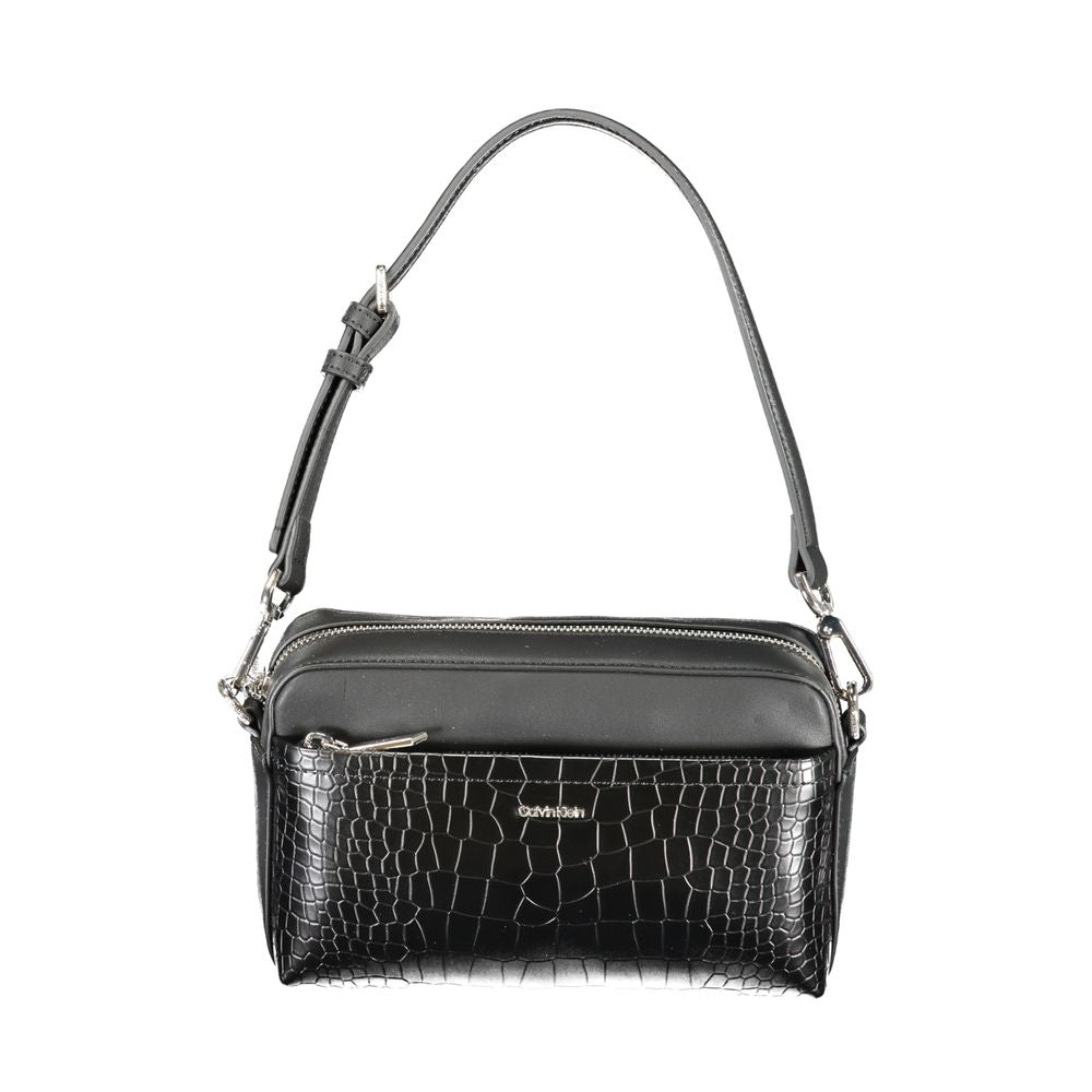 Sac à main en polyester noir Calvin Klein