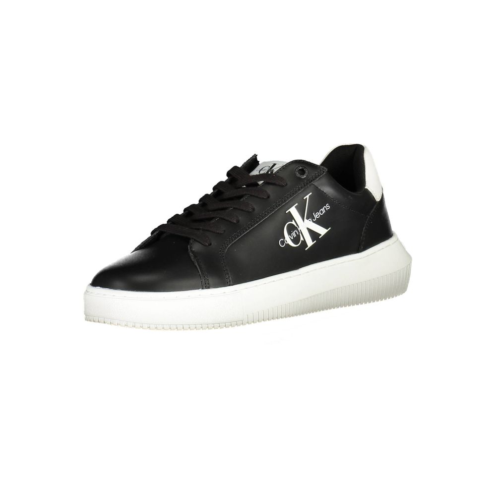 Baskets de sport à lacets noires élégantes Calvin Klein