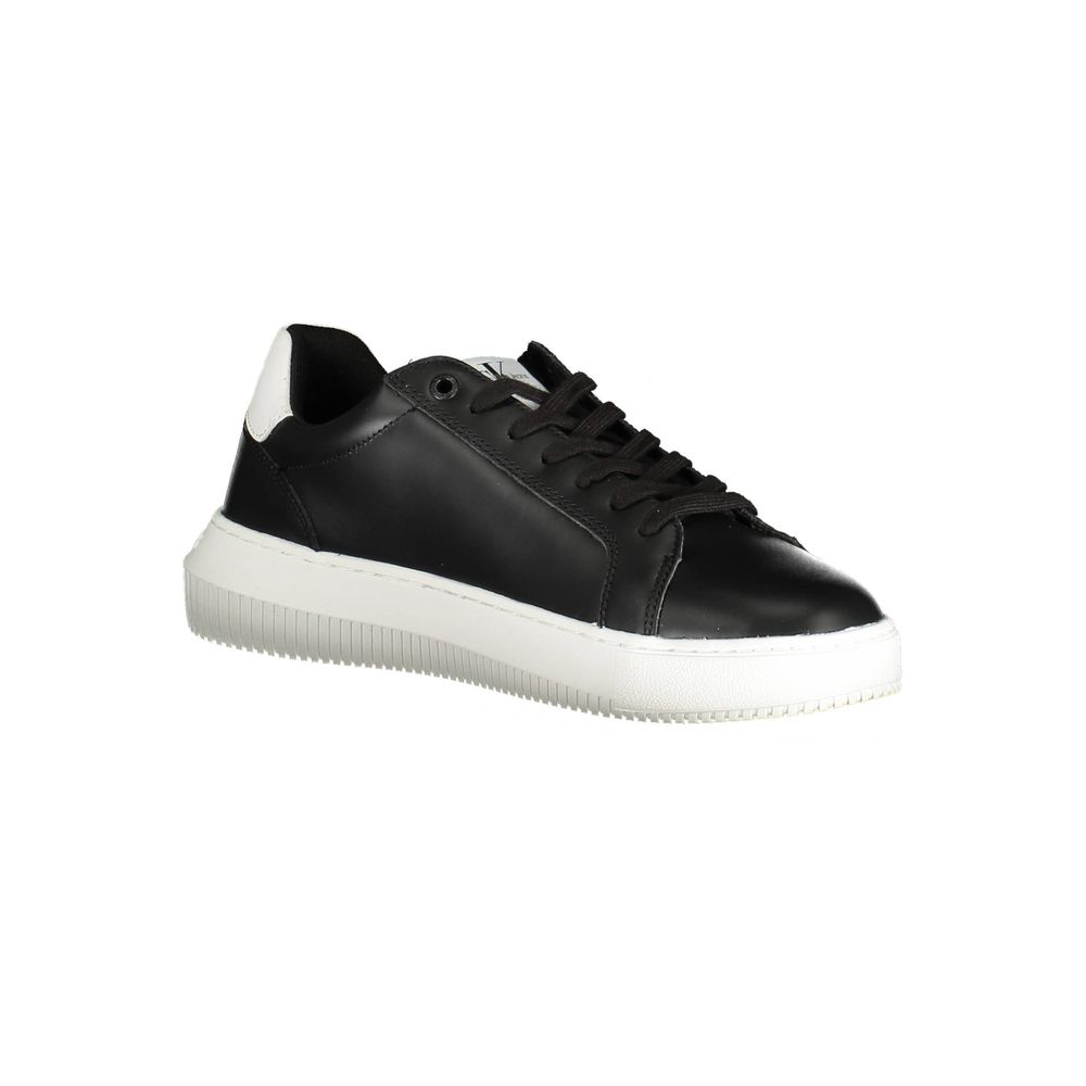 Baskets de sport à lacets noires élégantes Calvin Klein