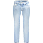 Jean Calvin Klein bleu clair en coton pour homme