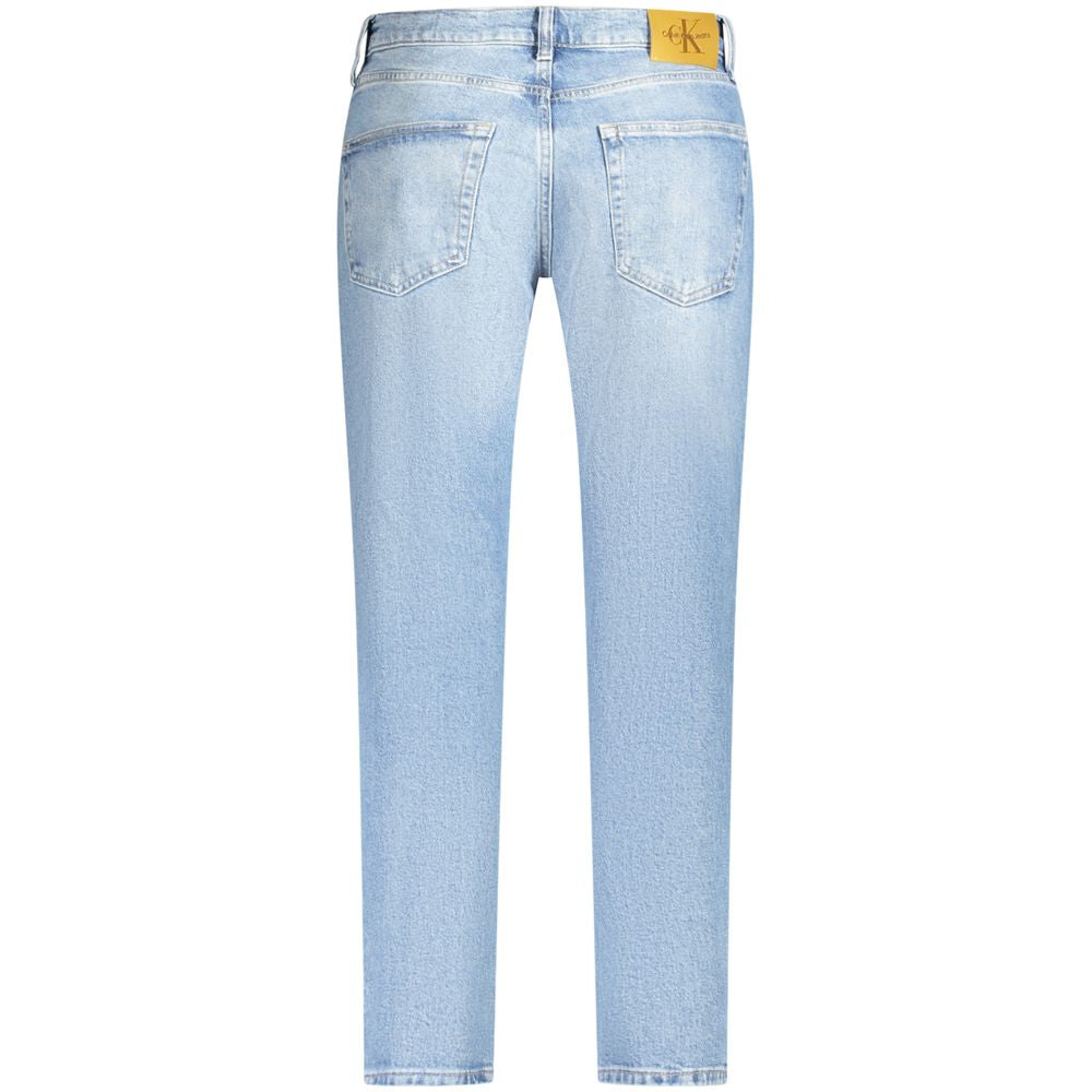 Jean Calvin Klein bleu clair en coton pour homme