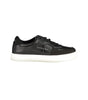 Baskets de sport noires élégantes Calvin Klein avec détails contrastés