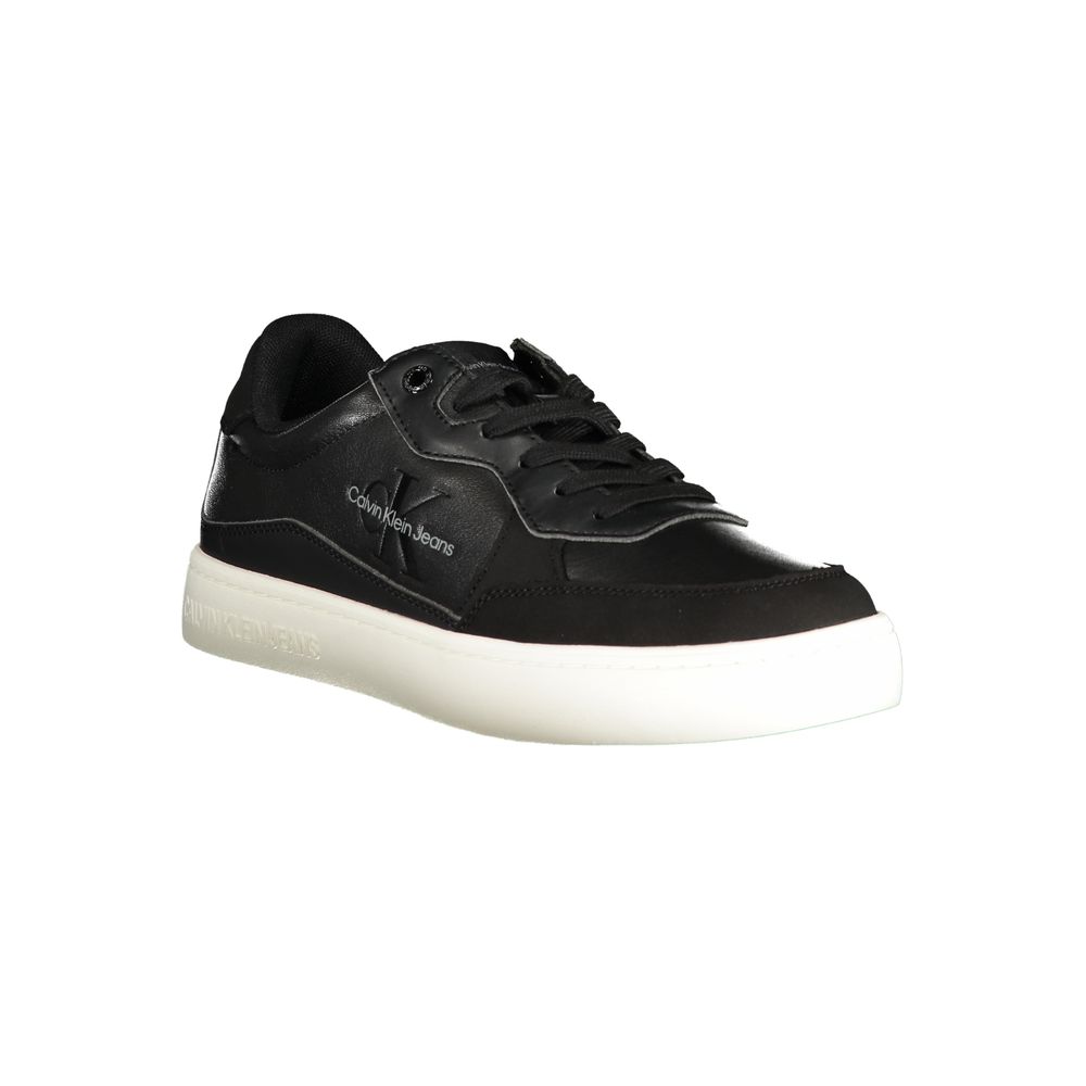 Baskets de sport noires élégantes Calvin Klein avec détails contrastés