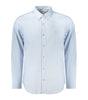 Calvin Klein Light Blue Cotton Men Shirt