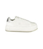 Baskets Calvin Klein en cuir blanc pour femme
