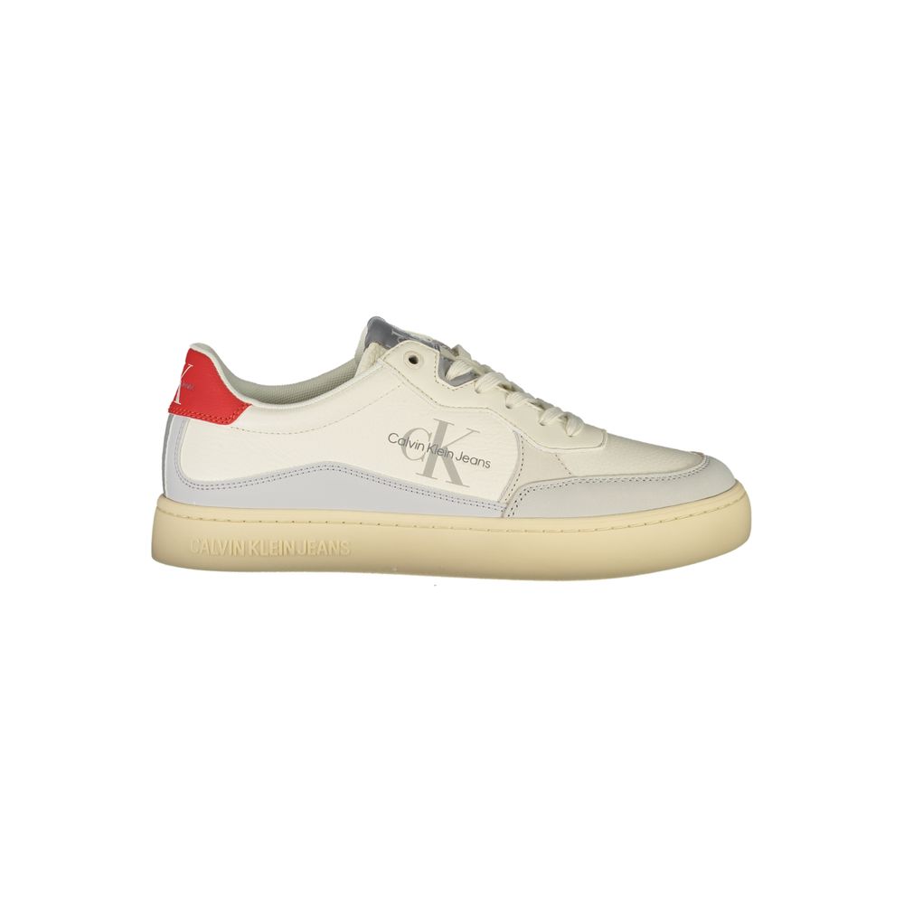 Baskets Calvin Klein en polyester blanc