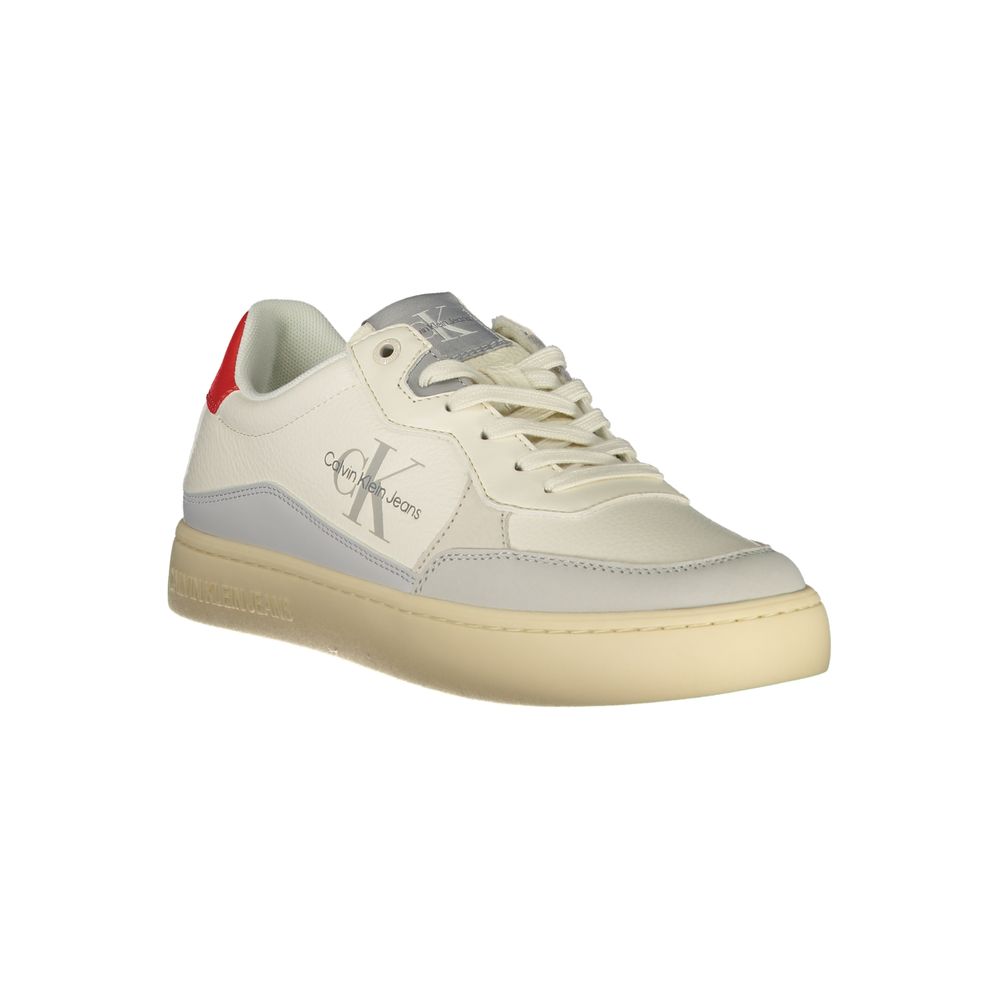 Baskets Calvin Klein en polyester blanc