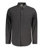 Chemise en coton noir Calvin Klein