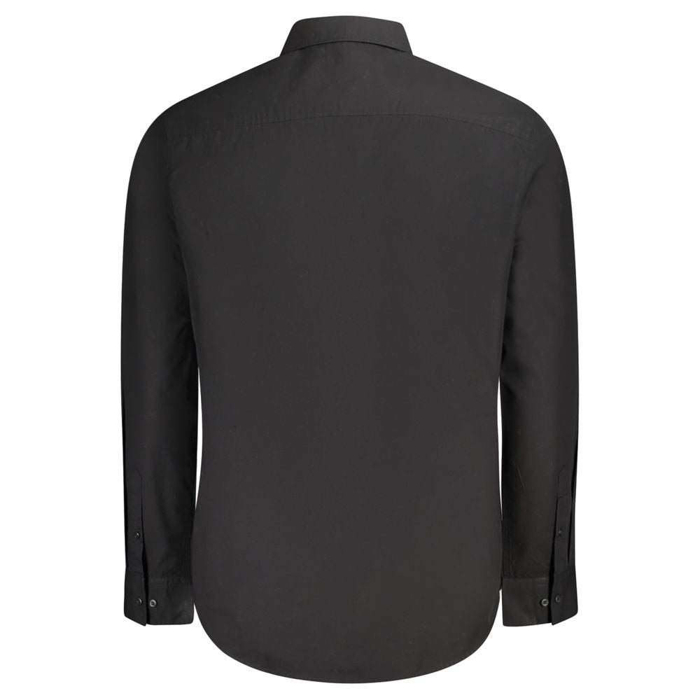 Chemise en coton noir Calvin Klein