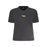 Calvin Klein Black Cotton Women T-Shirt