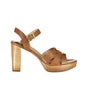 Ralph Lauren Brown Leather Sandal