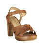 Ralph Lauren Brown Leather Sandal