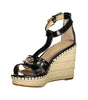 Ralph Lauren Black Polyester Sandal
