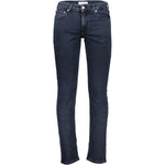 Jean et pantalon en coton bleu Calvin Klein