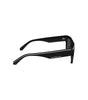 Lunettes de soleil en plastique noir Calvin Klein