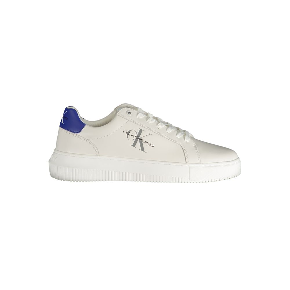 Baskets Calvin Klein en polyester blanc