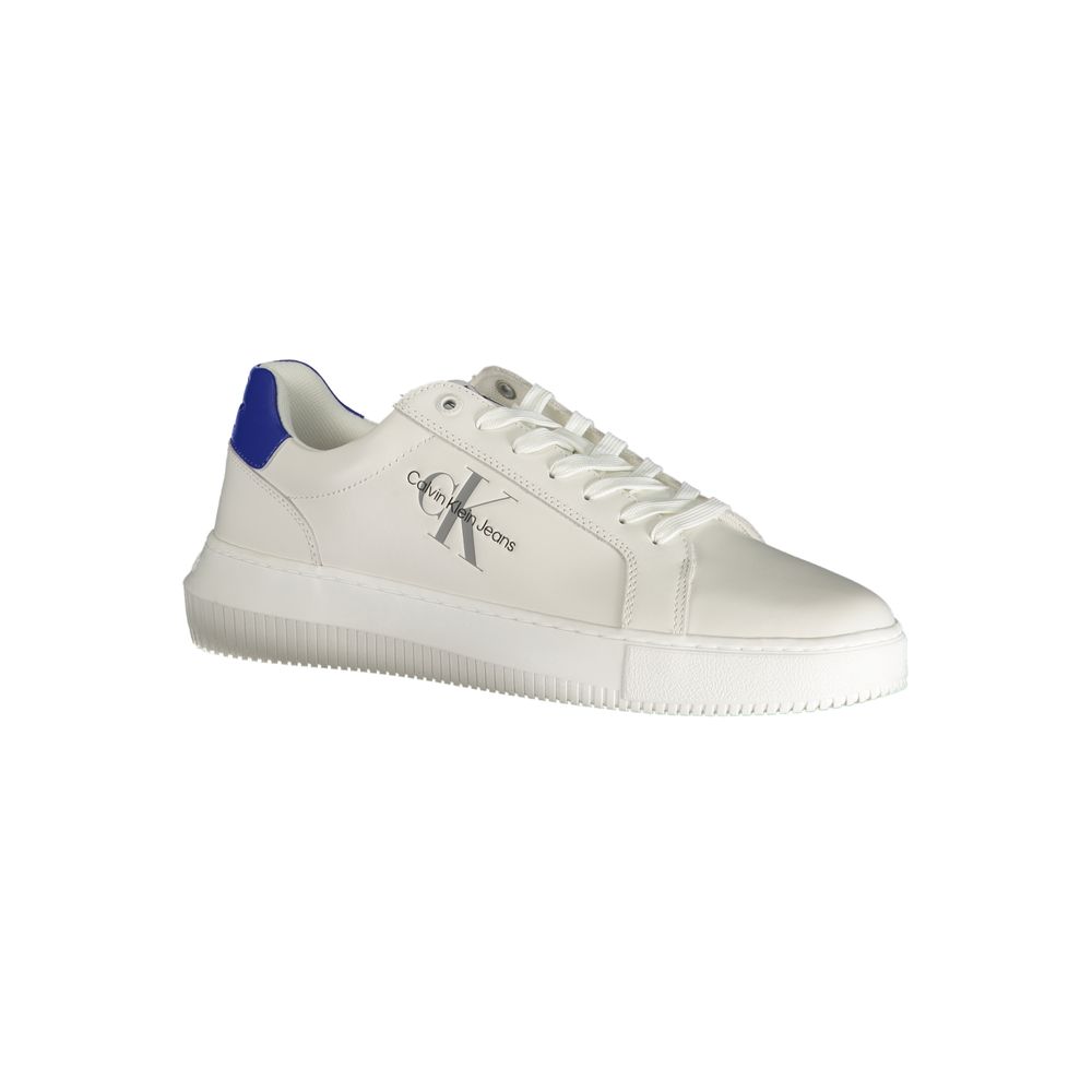 Baskets Calvin Klein en polyester blanc
