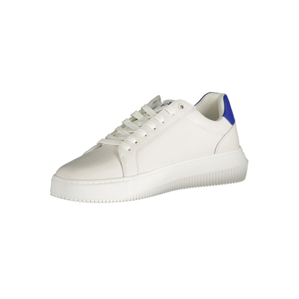 Baskets Calvin Klein en polyester blanc