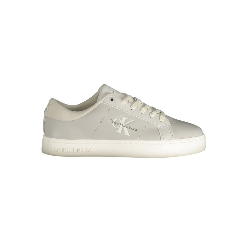 Baskets Calvin Klein en cuir marron pour homme