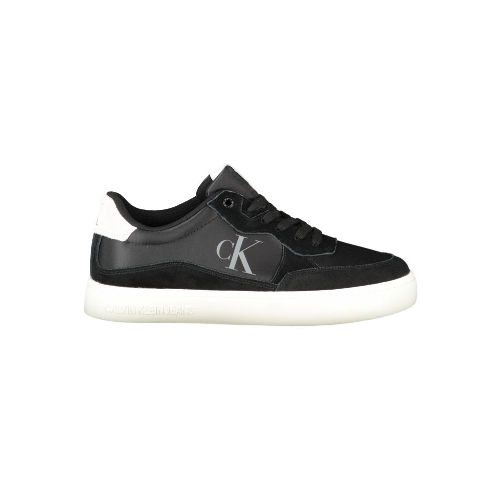 Baskets noires en polyester Calvin Klein pour homme