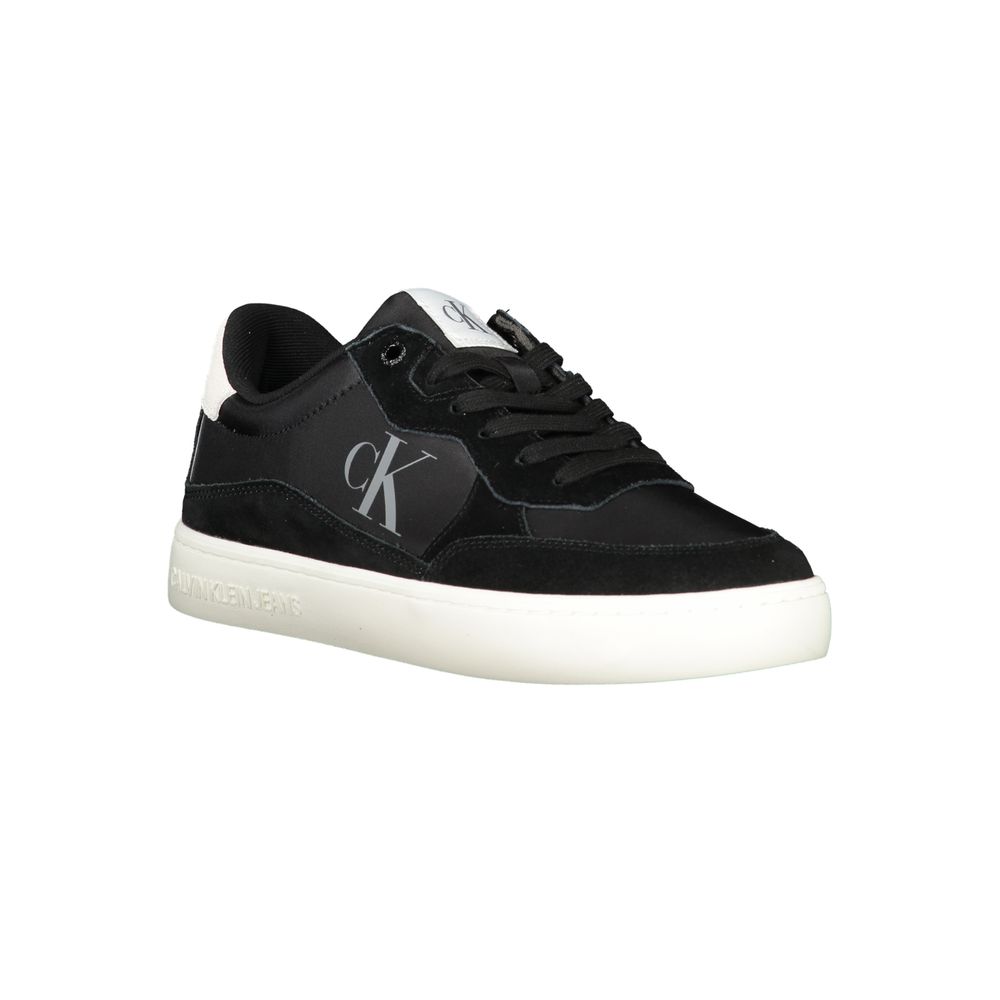 Baskets noires en polyester Calvin Klein pour homme