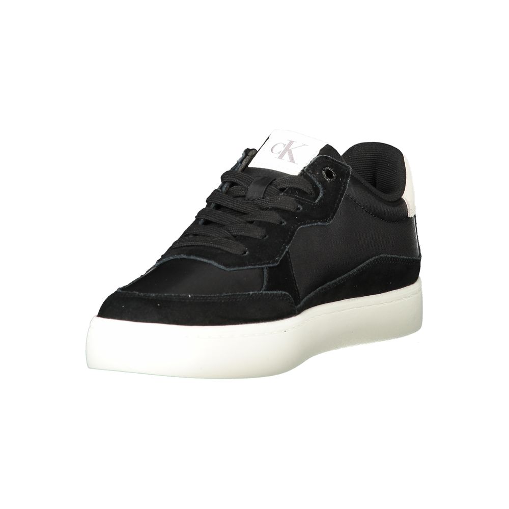 Baskets noires en polyester Calvin Klein pour homme