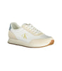 Baskets Calvin Klein blanches en polyester pour homme