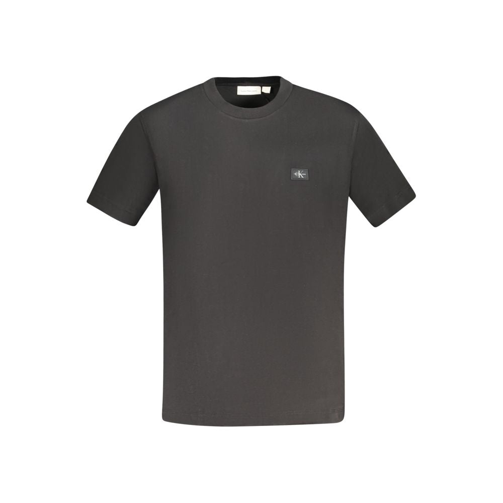 T-shirt noir en coton Calvin Klein pour homme