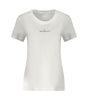 Calvin Klein White Cotton Women T-Shirt