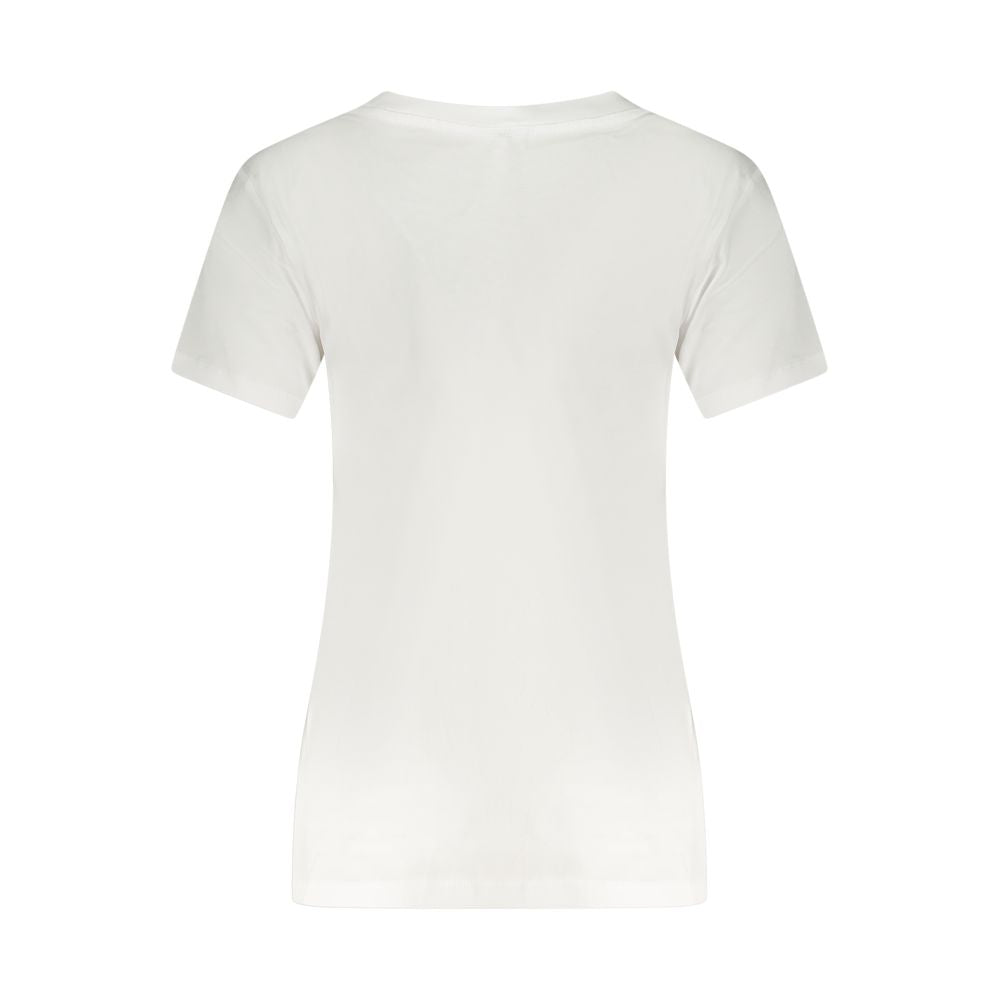 T-shirt femme en coton blanc Calvin Klein