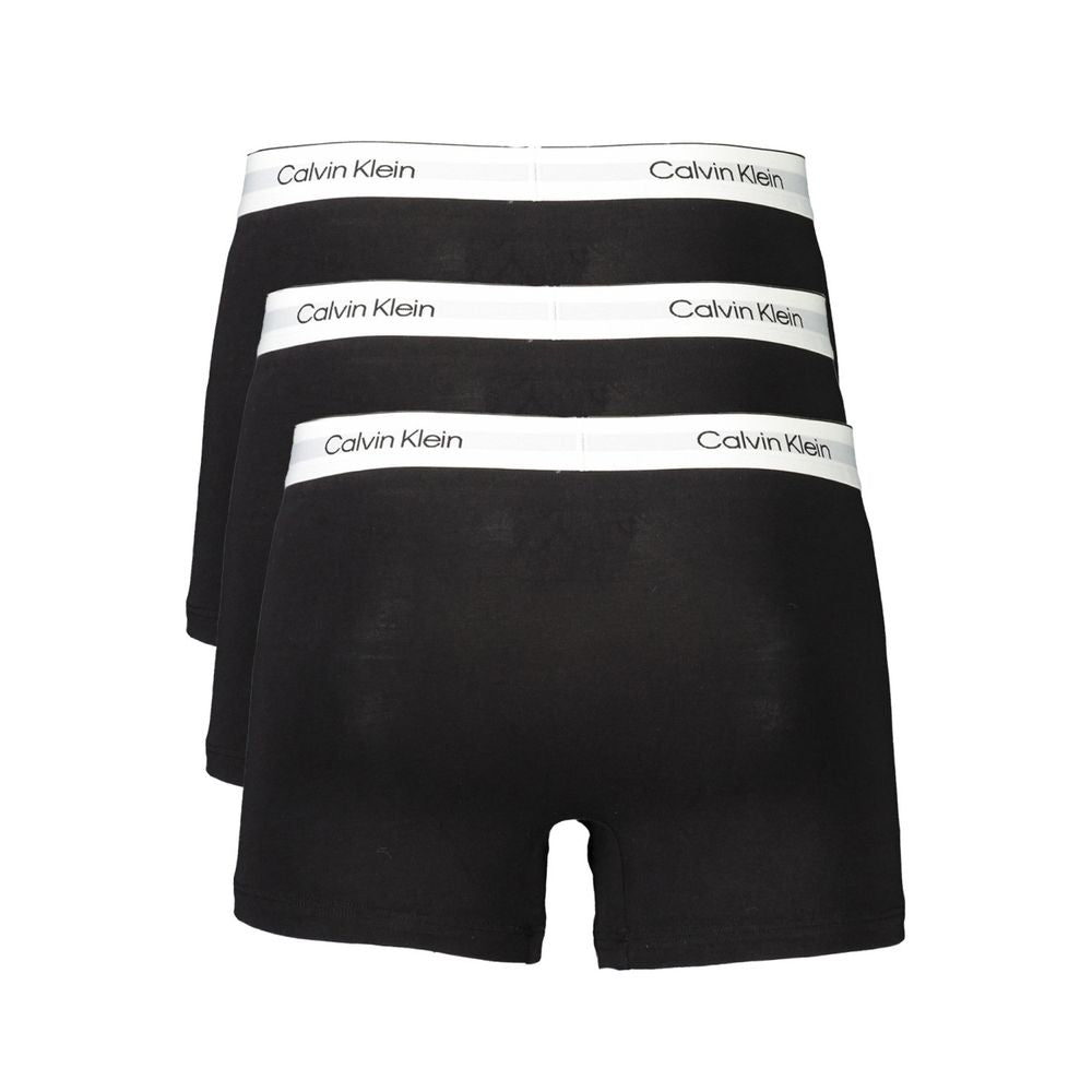 Boxer homme en coton noir Calvin Klein