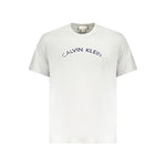 Calvin Klein Brown Cotton Men T-Shirt
