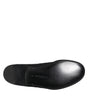 Dolce & Gabbana Black Jacquard Slip On Loafers Formal Shoes