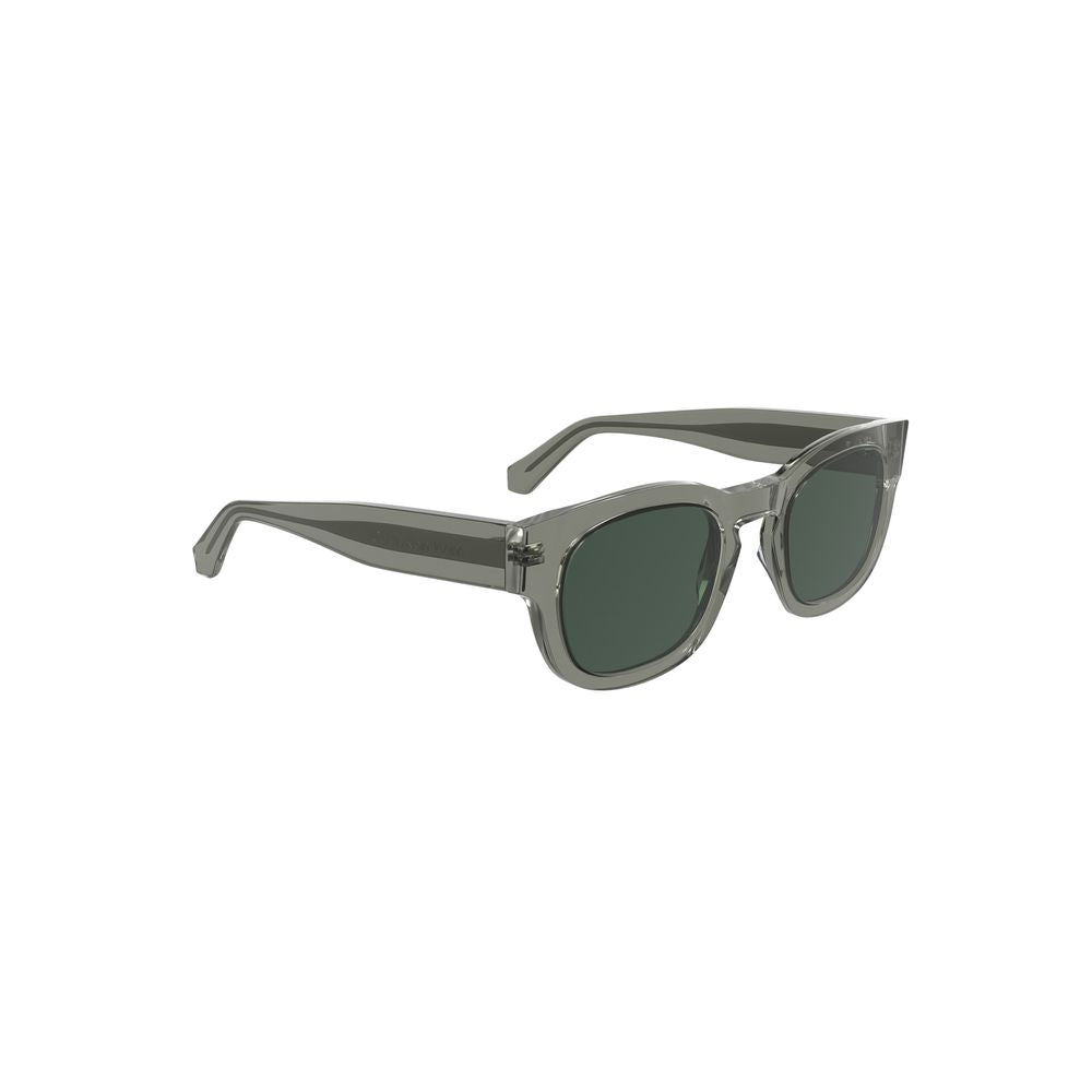 Lunettes de soleil Calvin Klein en acétate gris pour femme