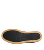 Dolce & Gabbana Brown White Calfskin Leather Loafers Shoes